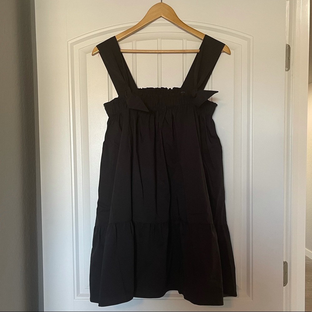 Olivaceous Black Tiered Ruffle Dress (Red Dress Boutique)